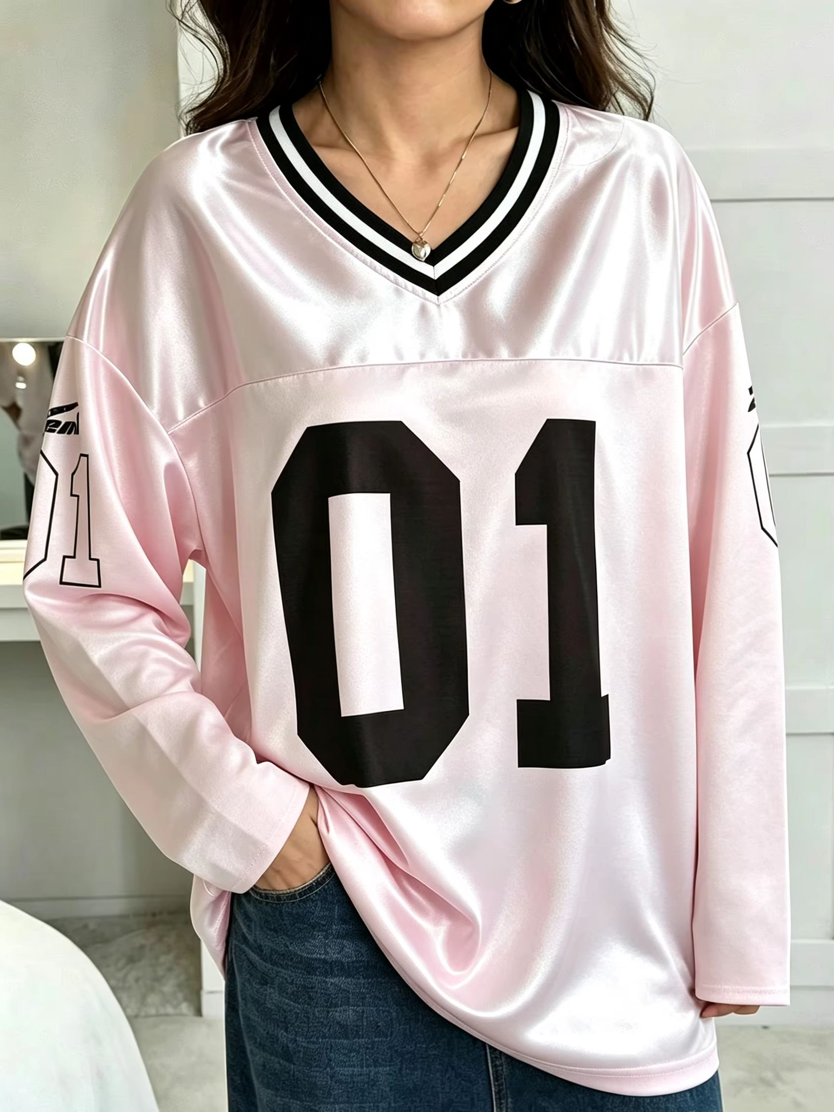 Street Fashion Guys - Kaos Lengan Panjang Pria Wanita Vintage