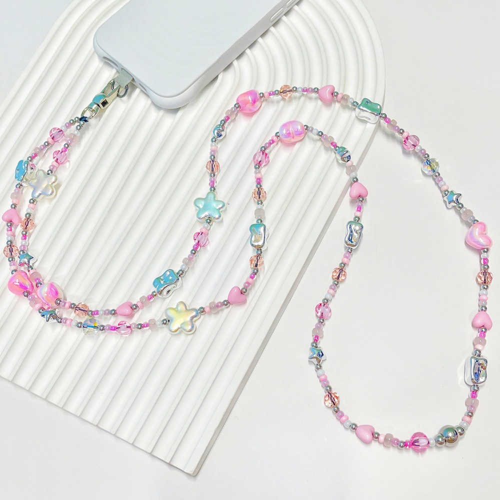 Street Fashion Necklace - HERLOOK Pastel Y2K Aksesori Rantai Tali