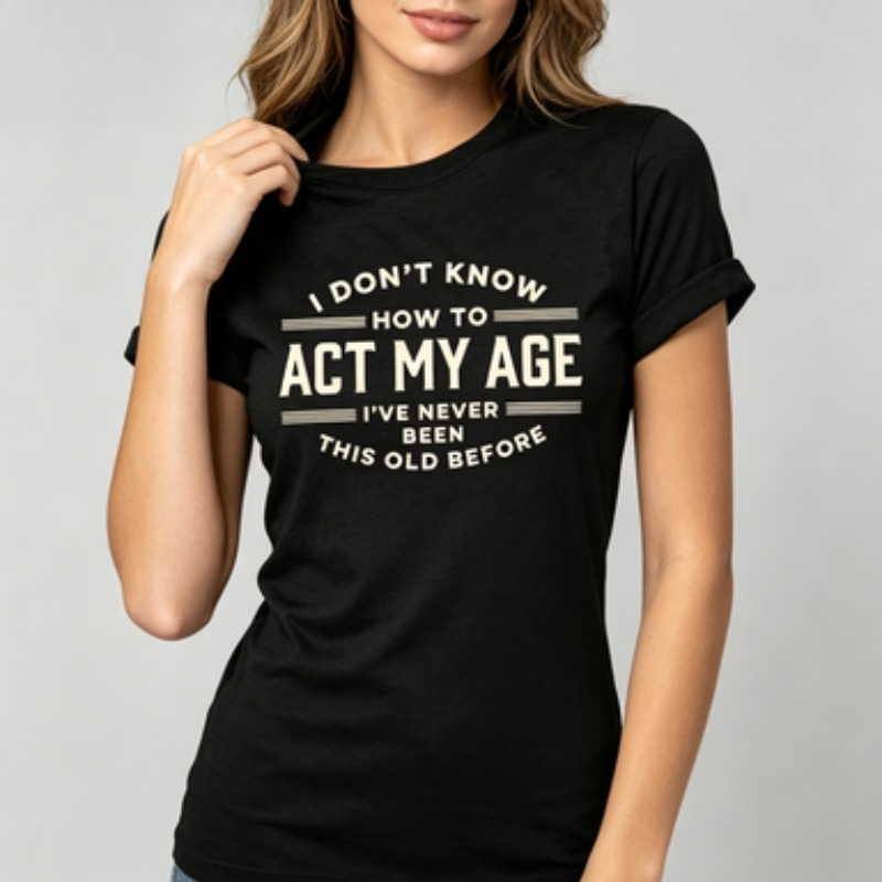 Street Style Fashion Quotes - Kaos Kasual untuk Pakaian Sehari-hari dengan