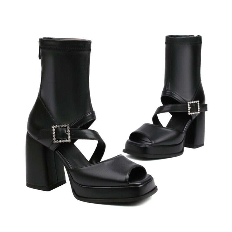Sandal Gladiator Wanita Desain - Street Fashion Plus Size ulasan dan harga