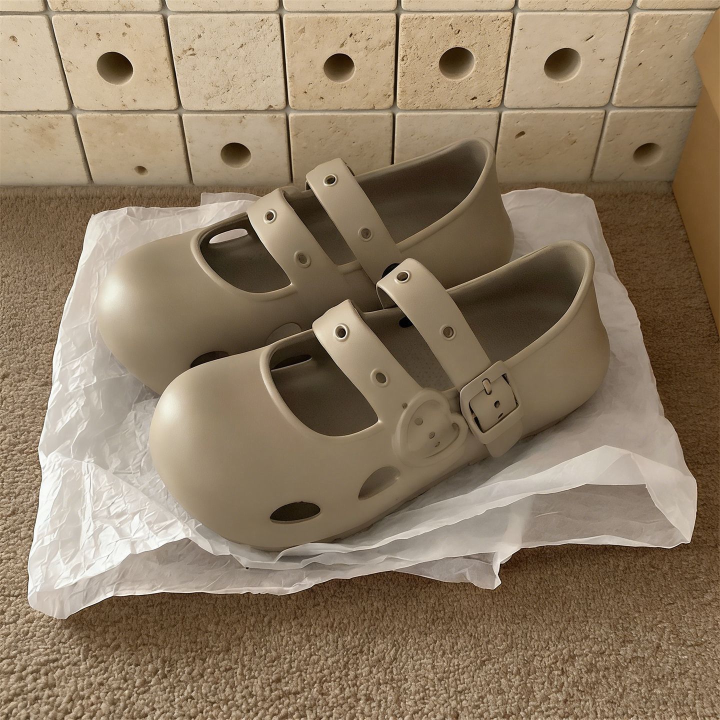 Sepatu Balet Platform Musim Pa - Street Fashion Korean ulasan dan harga