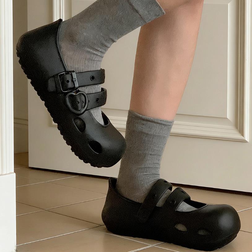 Sepatu Balet Platform Musim Pa - Street Fashion Korean ulasan dan harga