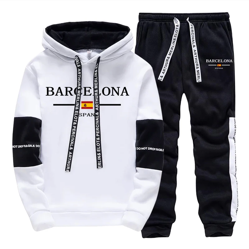 Setelan Olahraga Pria Barcelon - Street Fashion Barcelona ulasan dan harga