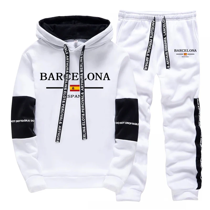 Setelan Olahraga Pria Barcelon - Street Fashion Barcelona ulasan dan harga