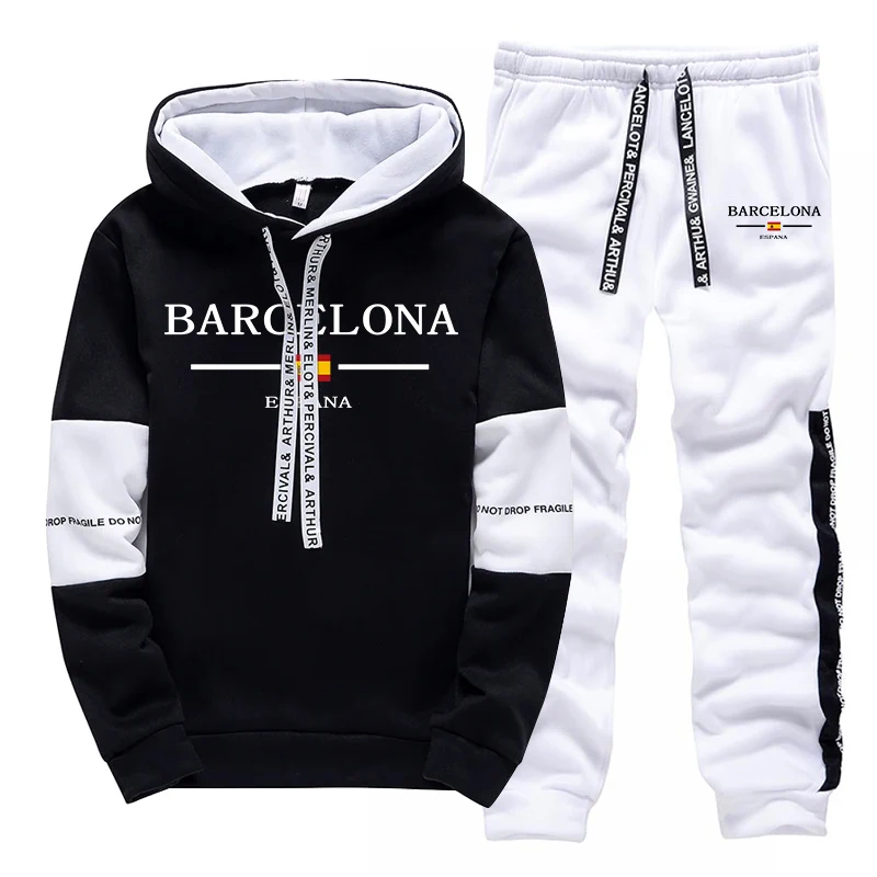 Setelan Olahraga Pria Barcelon - Street Fashion Barcelona ulasan dan harga