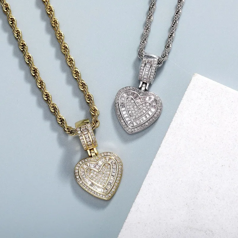 Kalung Liontin Bentuk Hati Ber - Fashion Street Singapore ulasan dan harga