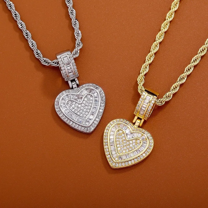Kalung Liontin Bentuk Hati Ber - Fashion Street Singapore ulasan dan harga