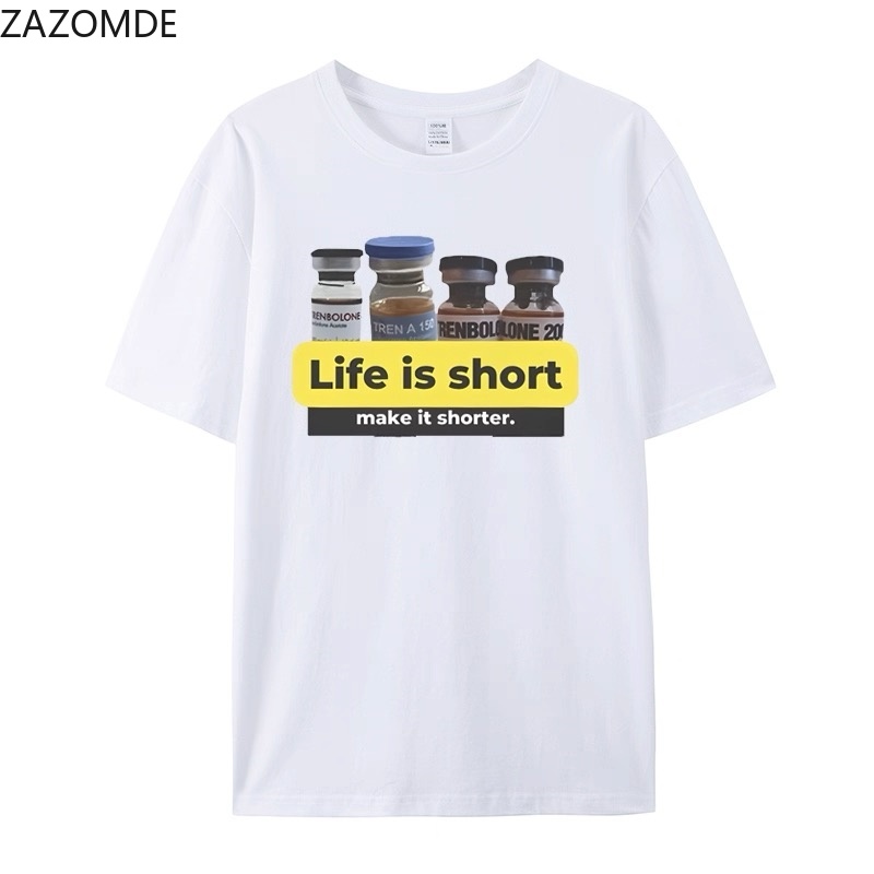 ZAZOMDE Kaos Vintage dengan Ce - Street Style Fashion Quotes ulasan dan harga