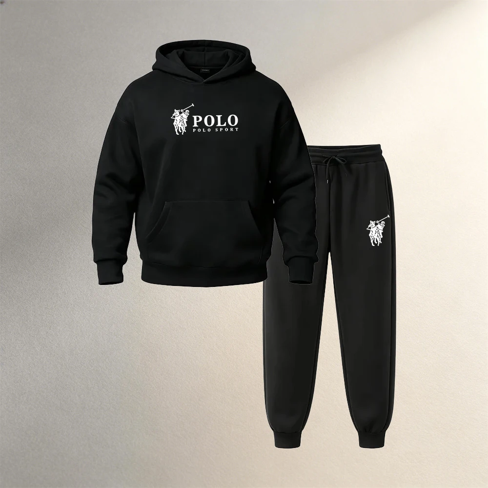 Setelan Hoodie Pakaian Pria 2  - Street Fashion Guys ulasan dan harga