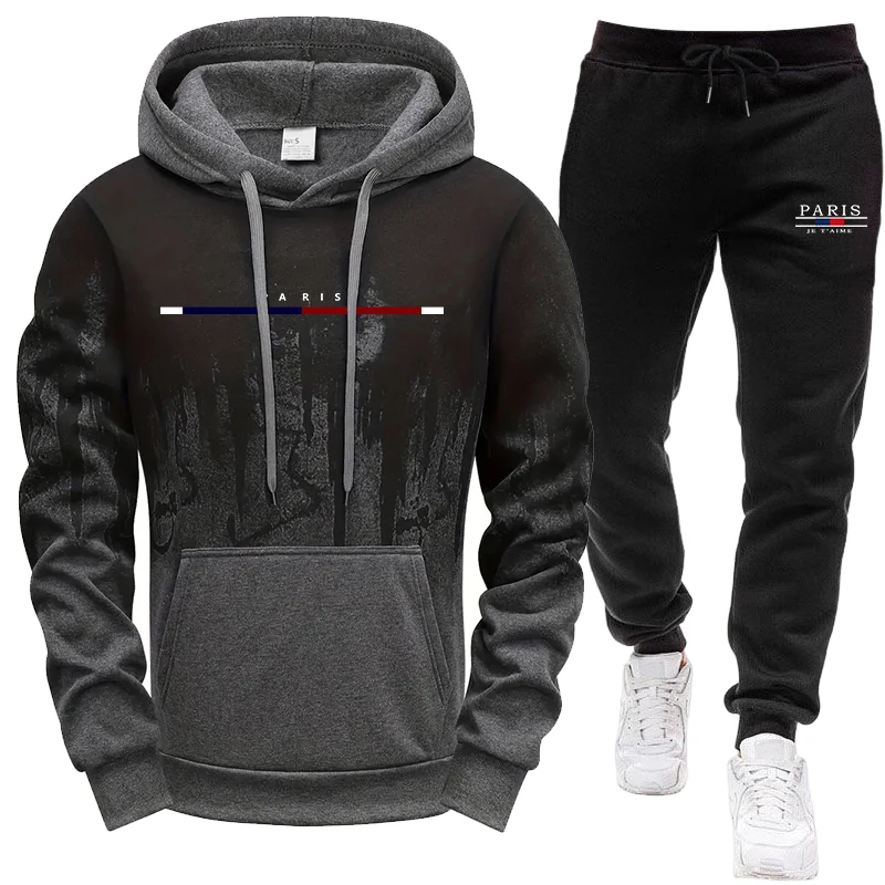 Setelan Pria/Hoodie/Celana Pan - Street Fashion Guys ulasan dan harga