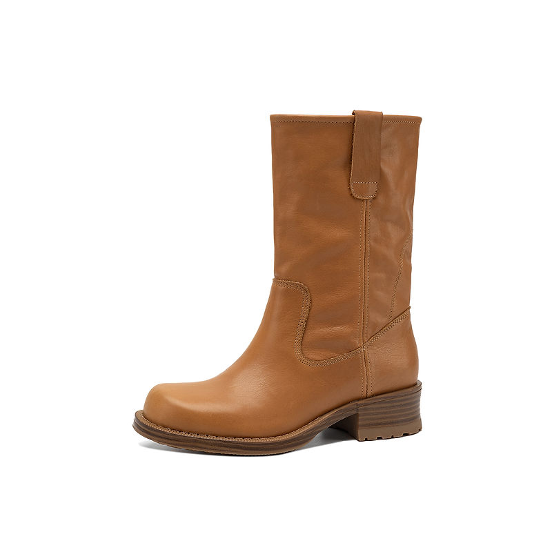 Sepatu Boots Wanita Kulit Sapi - Street Fashion Rome 2026 ulasan dan harga
