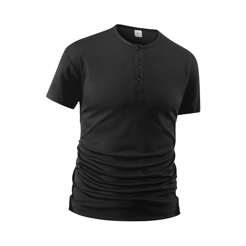Kaos Pria Lengan Pendek Kerah  - Street Fashion Guys ulasan dan harga