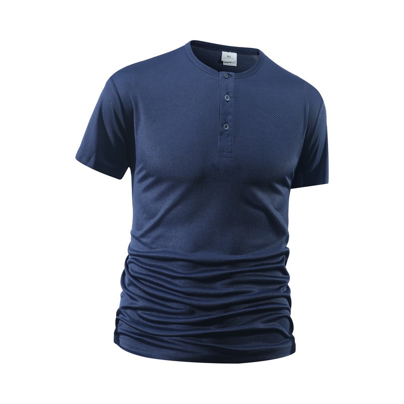 Kaos Pria Lengan Pendek Kerah  - Street Fashion Guys ulasan dan harga