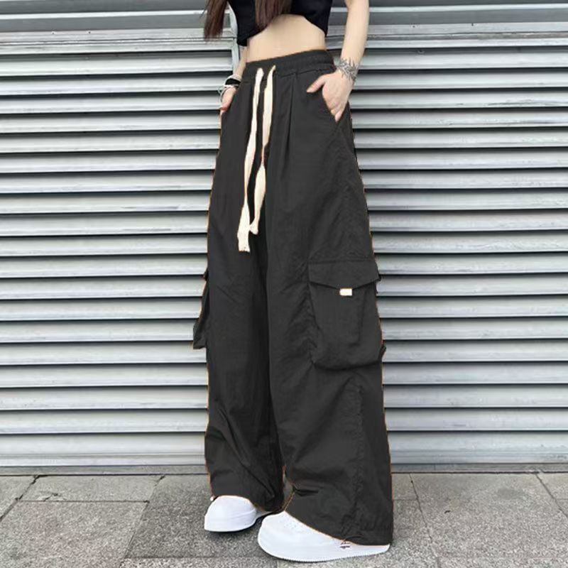 Celana Parasut Longgar Wanita  - Techwear Pants Tactical ulasan dan harga