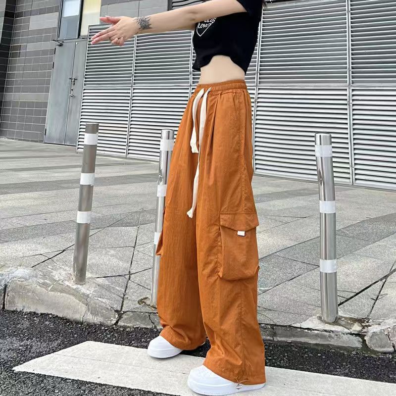 Celana Parasut Longgar Wanita  - Techwear Pants Tactical ulasan dan harga