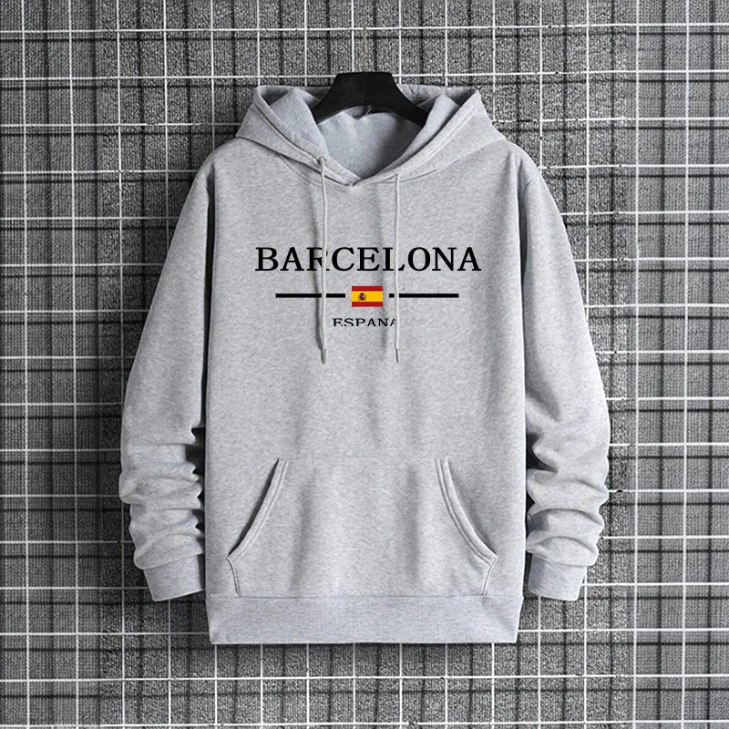 Hoodie Gaya Jalanan Kasual Tre - Street Fashion Barcelona ulasan dan harga