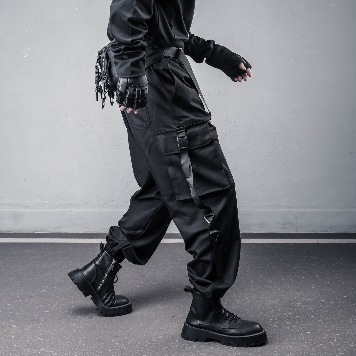 Celana Overall Pria Bergaya De - Techwear Pants Tactical ulasan dan harga