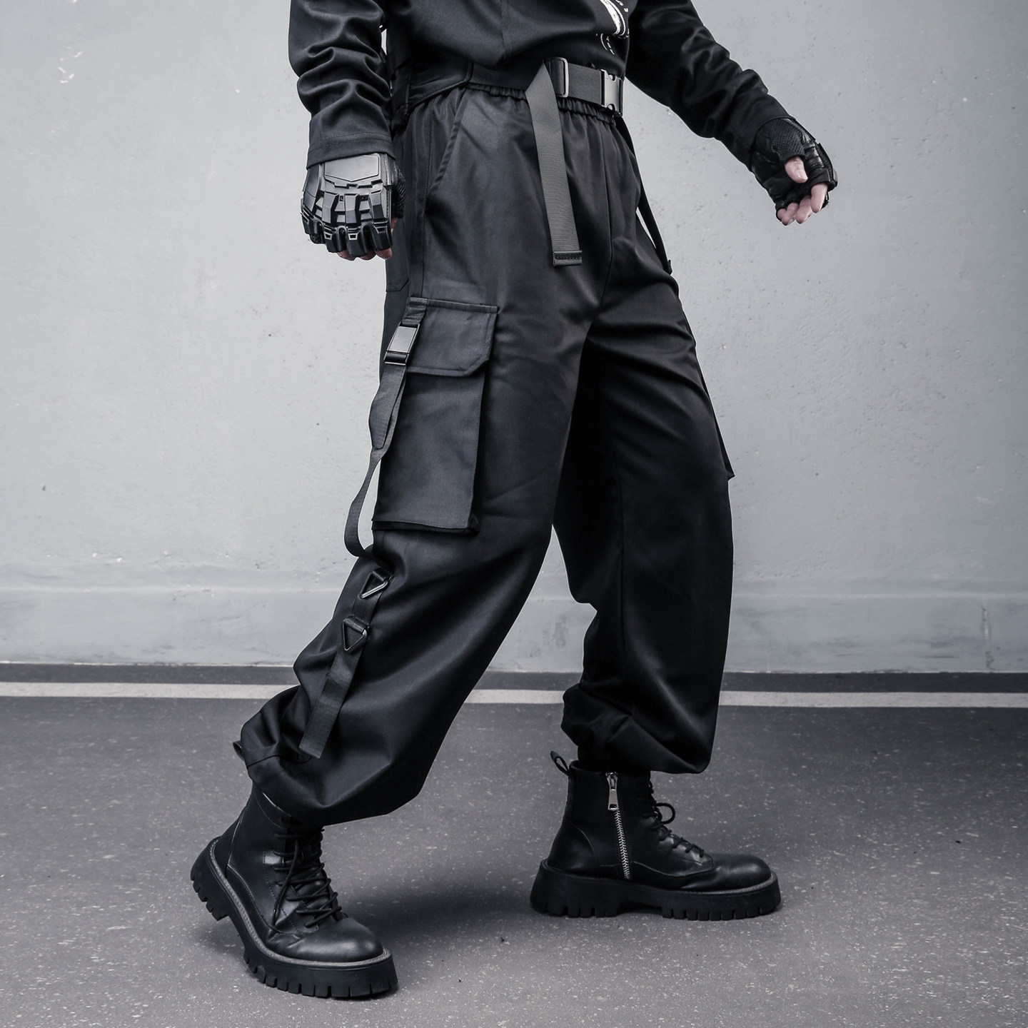Celana Overall Pria Bergaya De - Techwear Pants Tactical ulasan dan harga