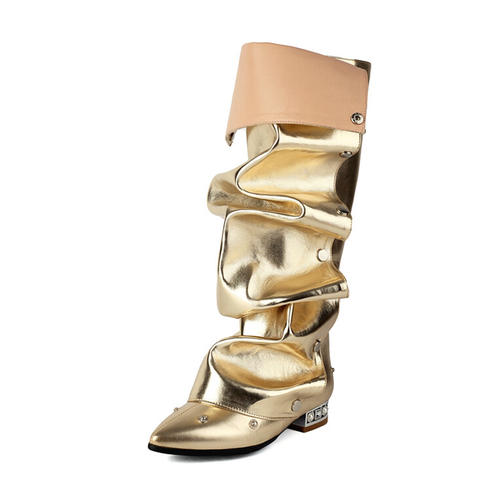 Sepatu Bot Setinggi Lutut Wani - Street Fashion Plus Size ulasan dan harga