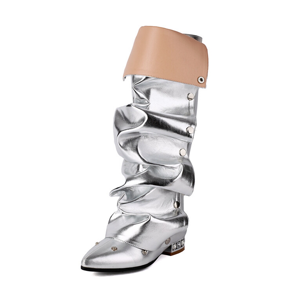 Sepatu Bot Setinggi Lutut Wani - Street Fashion Plus Size ulasan dan harga