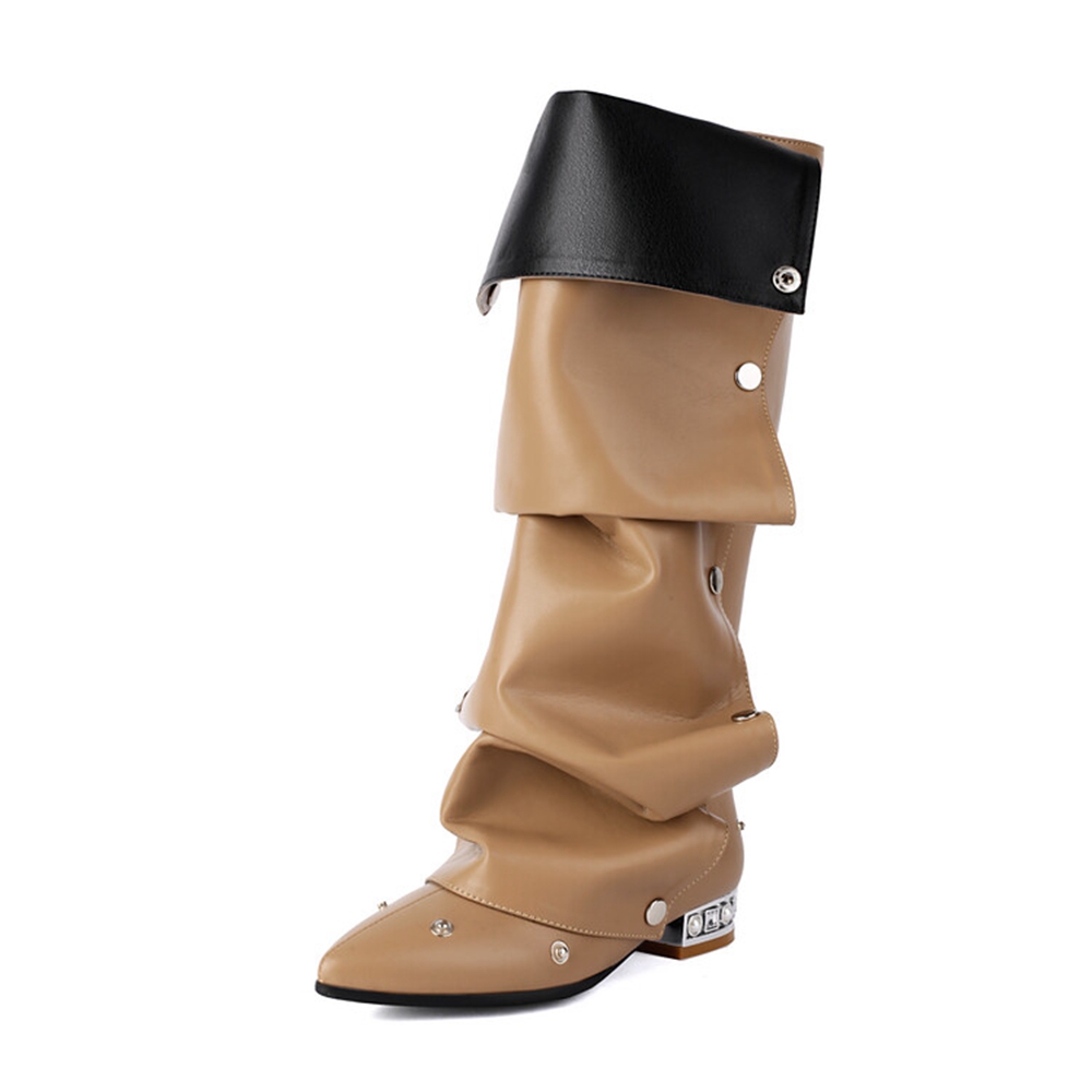 Sepatu Bot Setinggi Lutut Wani - Street Fashion Plus Size ulasan dan harga