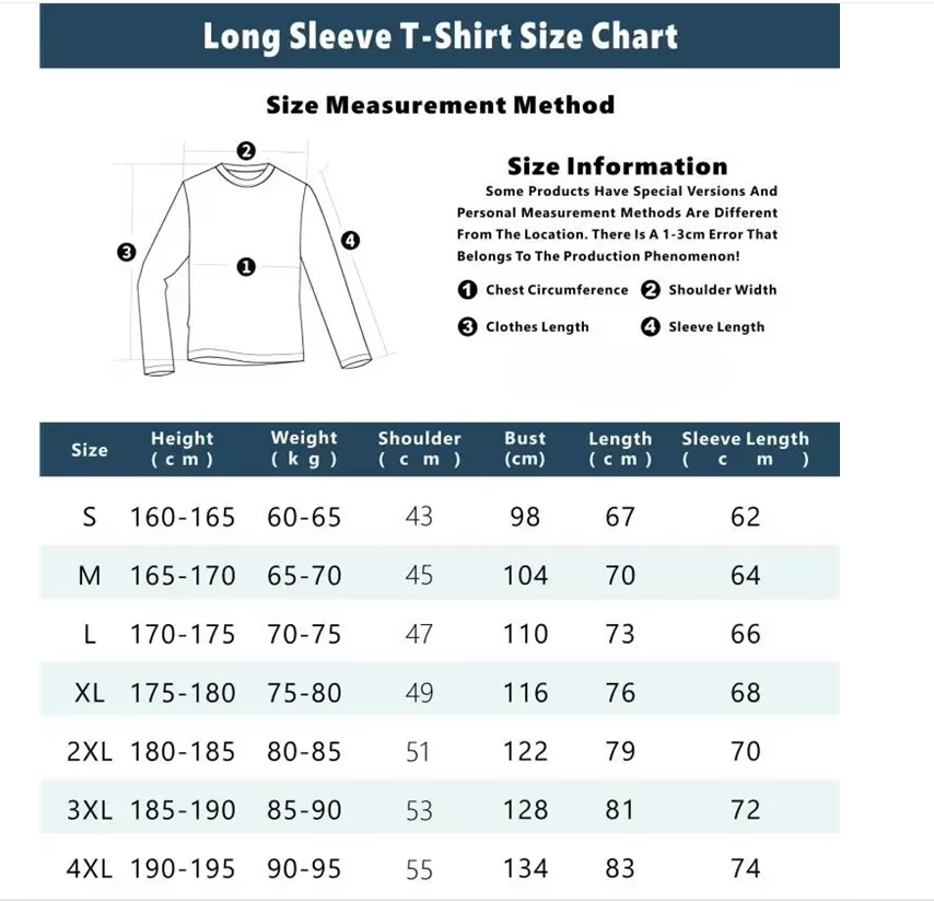 Kaos Lengan Panjang Pria Gaya  - Street Fashion Guys ulasan dan harga