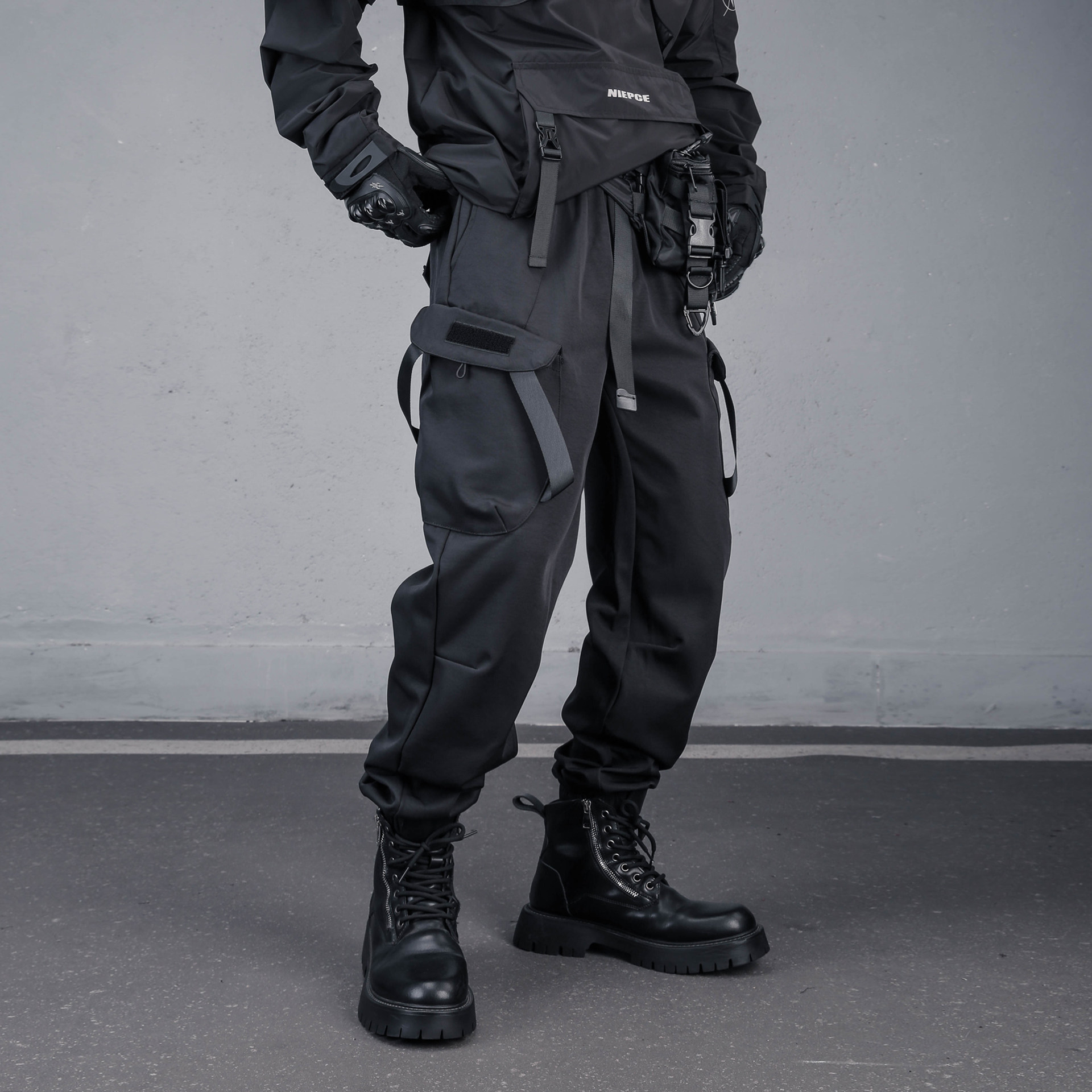 Celana Paratrooper dengan Bany - Techwear Pants Tactical ulasan dan harga