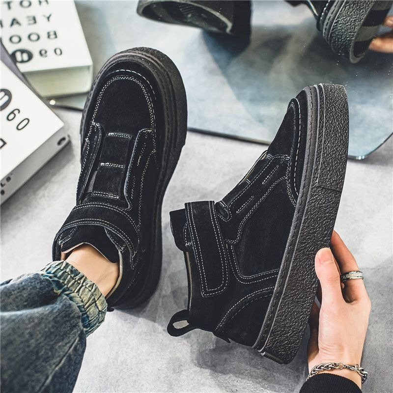Sepatu Velcro High Top Fashion - Street Fashion Rome 2026 ulasan dan harga