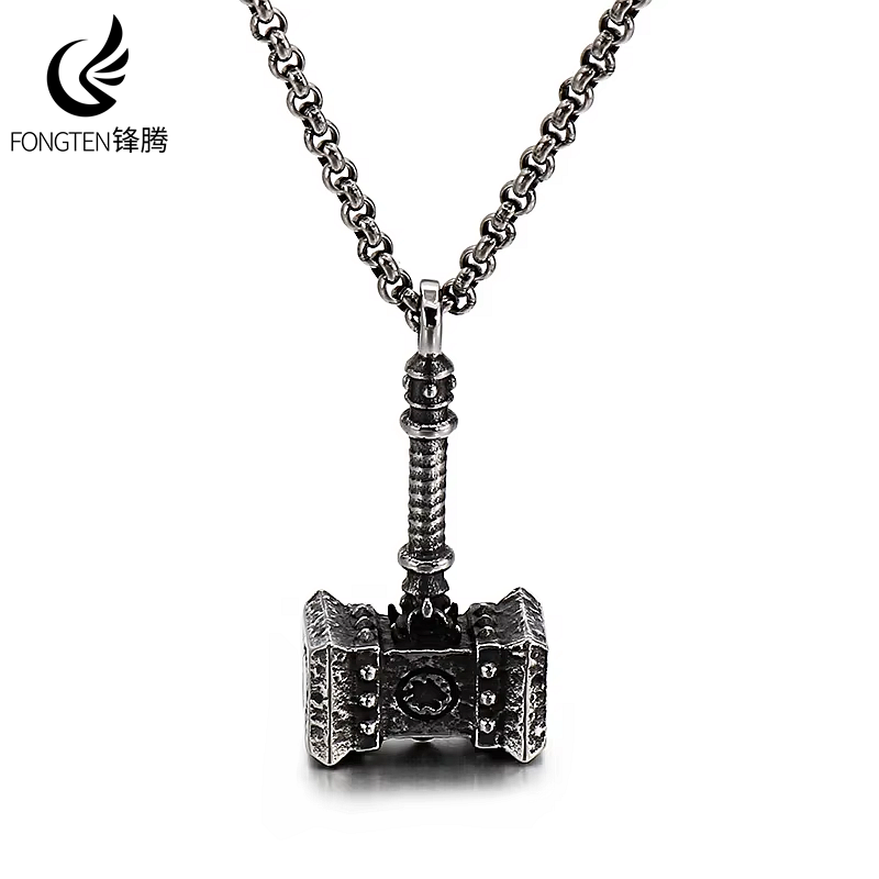 Fongten Gothic Palu Tengkorak  - Fashion Street Singapore ulasan dan harga