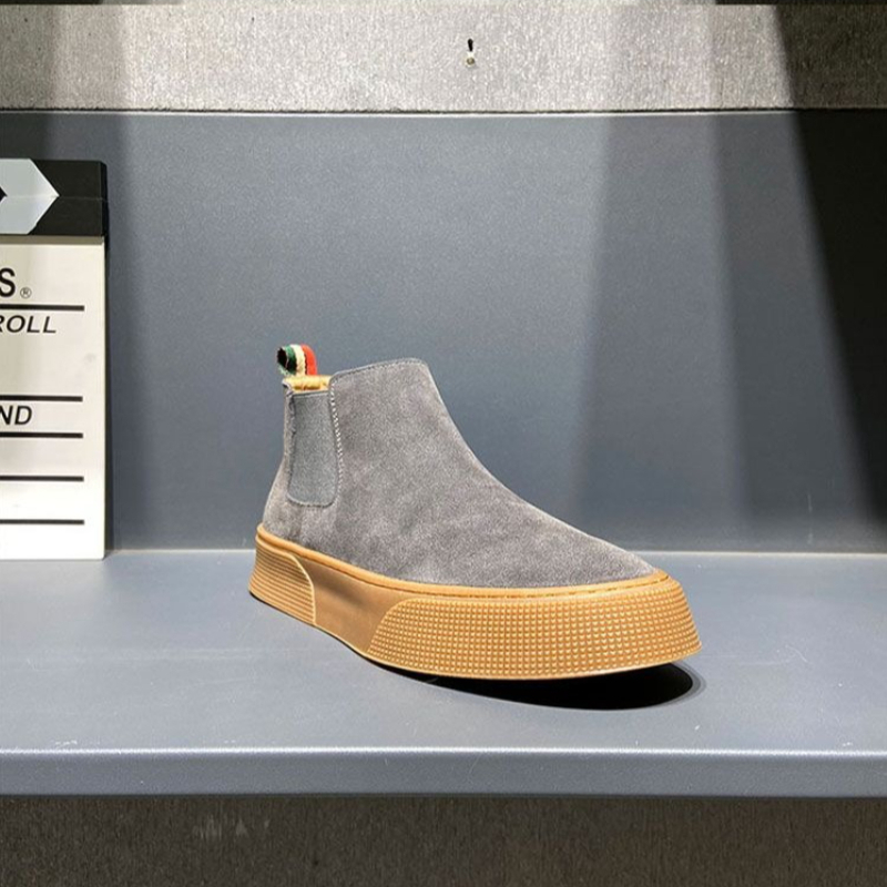 Sepatu Boots Chelsea Pria Musi - Street Fashion Korean ulasan dan harga