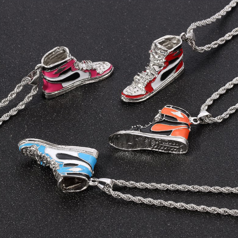 Sneakers Mini Hip-Hop Liontin  - Fashion Street Singapore ulasan dan harga